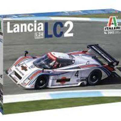 Italeri 1/24 Lancia LC2 1983年利曼賽車模型