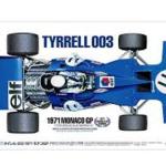 โมเดลรถแข่ง Tamiya 1/12 Tyrrell 003 ปี 1971 โมนาโก
