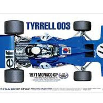 โมเดลรถแข่ง Tamiya 1/12 Tyrrell 003 ปี 1971 โมนาโก