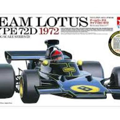 โมเดลรถแข่ง Tamiya 1/12 Lotus 72D ปี 1972