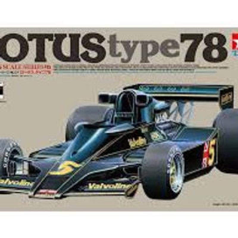 โมเดล Tamiya 1/12 Lotus 78 Formula (มีชิ้นส่วน PE)
