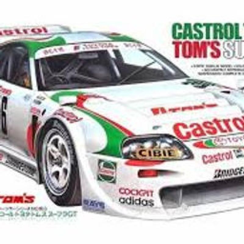 田宮 1/24 卡斯特羅豐田 Toms Supra GT 模型
