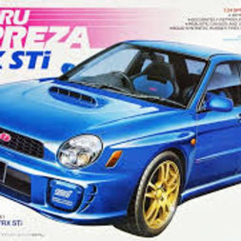 โมเดล Subaru Impreza WRX STi มาตราส่วน 1/24 จาก Tamiya