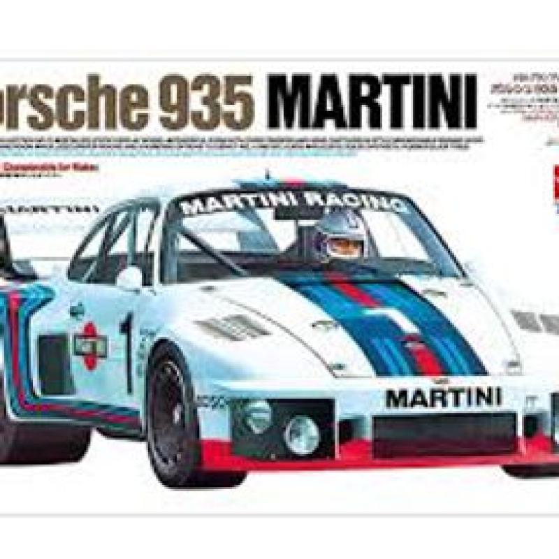 โมเดลรถยนต์ Tamiya 1/20 โมเดลรถยนต์ Porsche 935 Martini