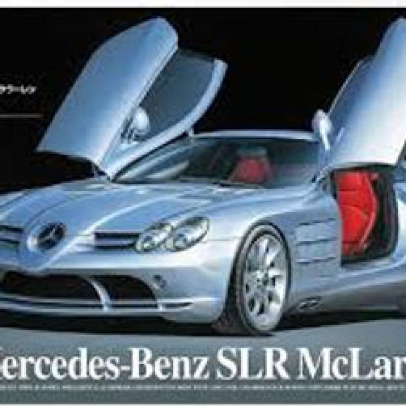โมเดลรถยนต์ Mercedes-Benz SLR McLaren ของ Tamiya มาตราส่วน 1/24