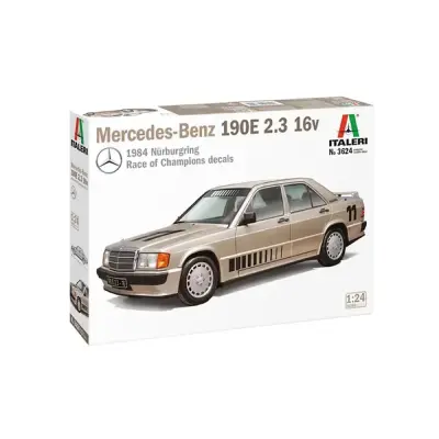 โมเดลรถยนต์ Italeri 1/24 รุ่นเบนซ์ 190E