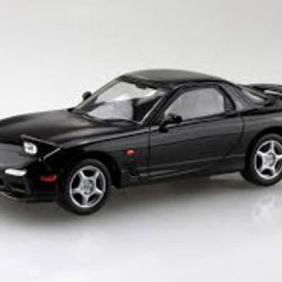 1/32 รถโมเดล Efini FD3S RX-7 (สีดำ)