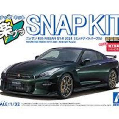 1/32 Nissan GT-R R35 2024 Purple Model 6546