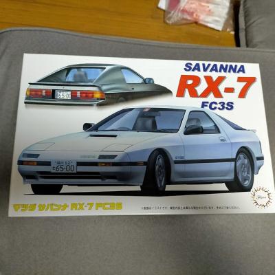 รถจำลอง Mazda RX-7 FC3S HC-7 ของ Fujimi มาตราส่วน 1/24
