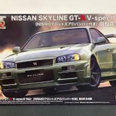 ID-285 Nissan Skyline GT-R V-Spec II Nur R34 BNR34 Nismo Aero Version