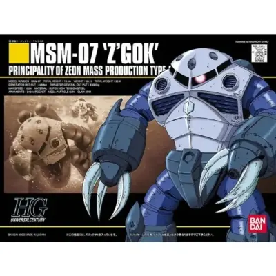 Bandai 1/144 HGUC MSM-07 Z'Gok Gundam Model Kit