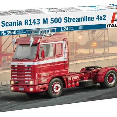 ชุดโมเดล Italeri IT-3950S 1/24 Scania R143 M500 Steamline 4x2