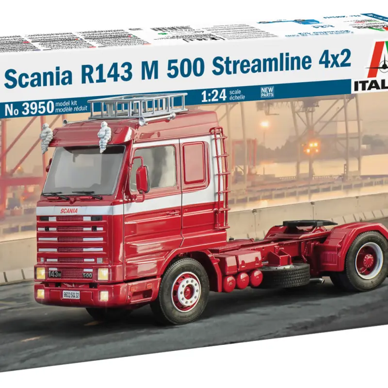 Italeri 1/24 斯堪尼亚 R143 M500 Streamline 货车模型套装