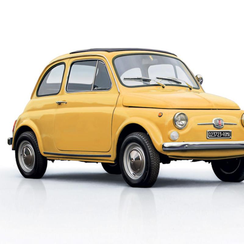 Italeri 4715S 1/12 FIAT 500F 1968 升级版模型车