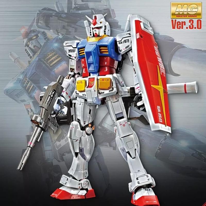 Gundam Base MG 1/100 RX-78-2 Titanium Alloy Painted Version